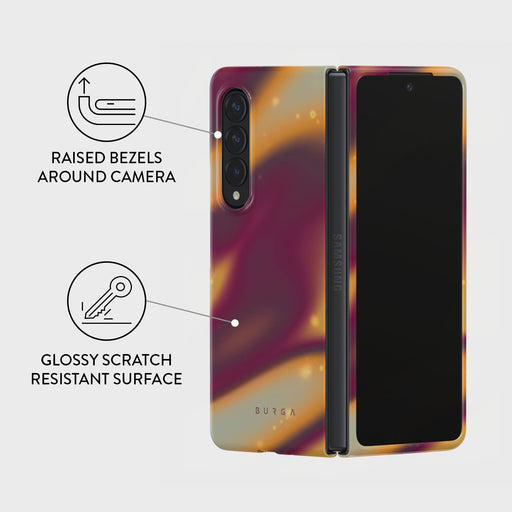 Twin Flame - Samsung Galaxy Z Fold 4 Case 3