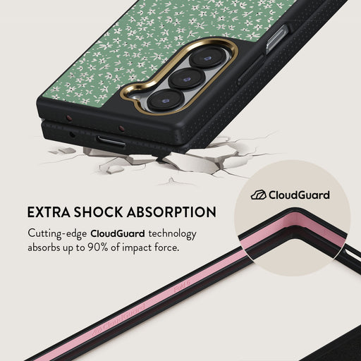 Lush Meadows - Floral Samsung Galaxy Z Fold 6 Case 3