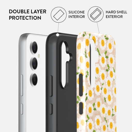 Pure Bliss - Daisy Samsung Galaxy A55 Case 2
