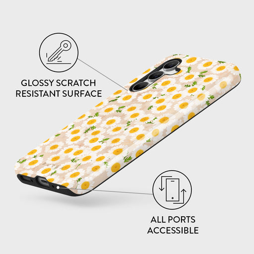 Pure Bliss - Daisy Samsung Galaxy A55 Case 3