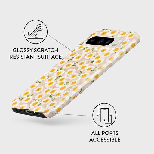 Pure Bliss - Daisy Google Pixel 8 Pro Case 3