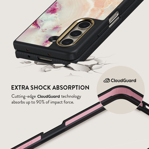 Berry Sorbet - Girly Samsung Galaxy Z Fold 5 Case 3
