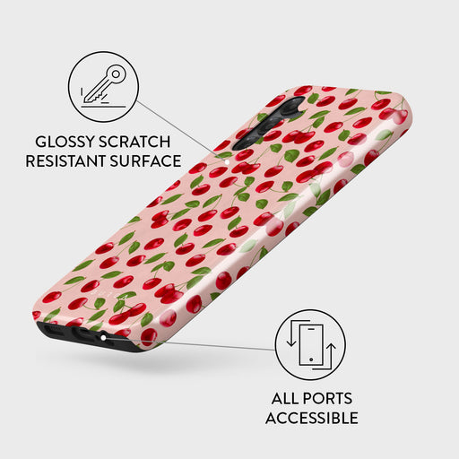 Afternoon Treat - Cherry Samsung Galaxy A25 Case 3