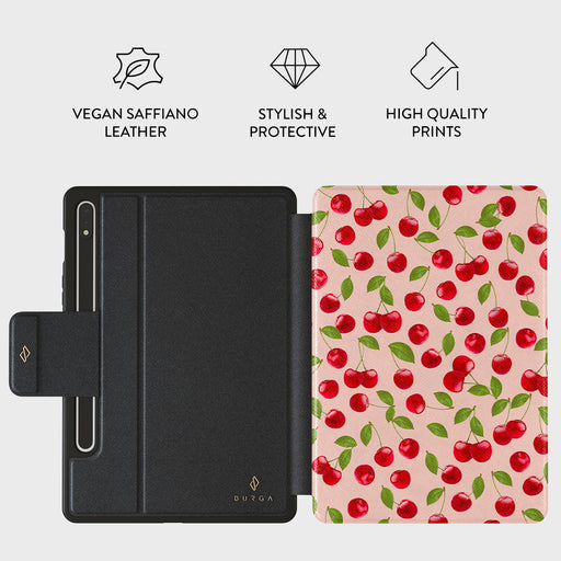 Afternoon Treat - Cherry Samsung Galaxy Tab S9 Case 2