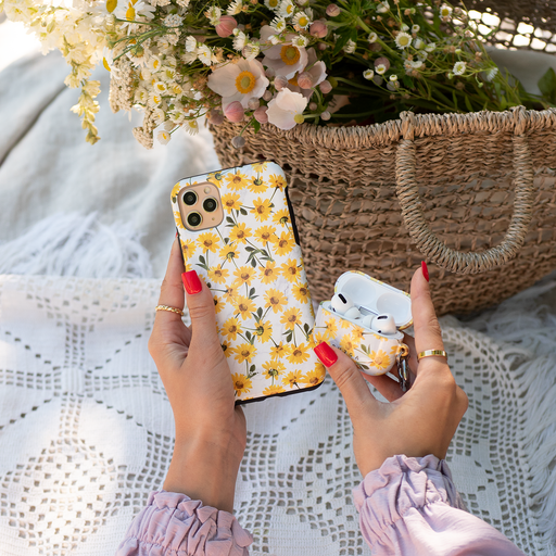 Summer Scent - Yellow Flower AirPods 4 Case 5