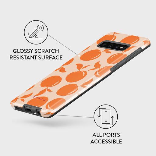 Peach Fuzz - Samsung Galaxy S10 4G Case 3