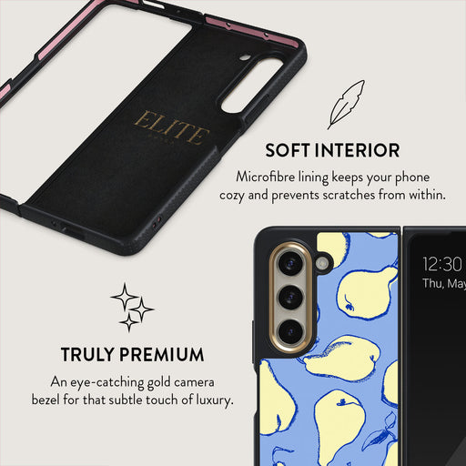 Pear Crush - Samsung Galaxy Z Fold 5 Case 6