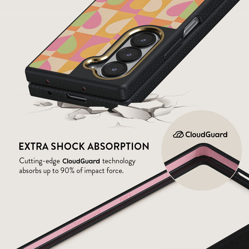 Summer Love - Heart Samsung Galaxy Z Fold 6 Case 3