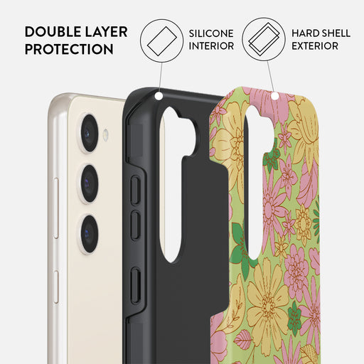 Amalfi Coast - Colorful Floral Samsung Galaxy S23 Case 6