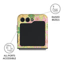 Amalfi Coast - Colorful Floral Samsung Galaxy Z Flip 5 Case 9