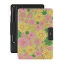 Amalfi Coast - Colorful Floral Samsung Galaxy Tab S9 FE Case 1