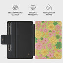 Amalfi Coast - Colorful Floral Samsung Galaxy Tab S9 FE Case 2