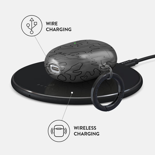 Black Rock - Google Pixel Buds Pro Case 3