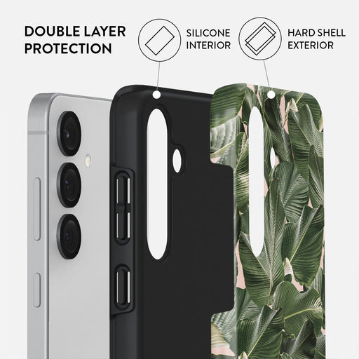 So Lush - Bannana Leaves Samsung Galaxy S25 Case 2