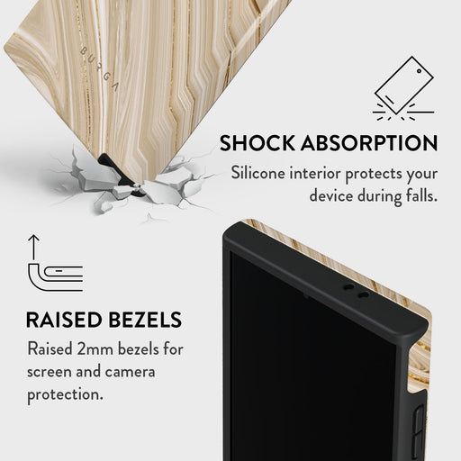 Full Glam - Beige Samsung Galaxy S24 Ultra Case 8