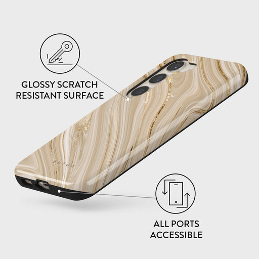 Full Glam - Beige Samsung Galaxy S23 Case 7