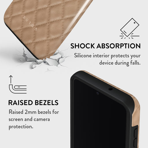 Simply Cream - Quilted Samsung Galaxy S23 Case 8