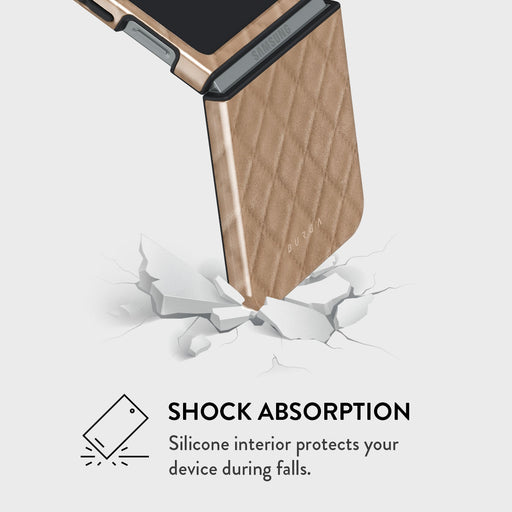 Simply Cream - Quilted Samsung Galaxy Z Flip 6 Case 4