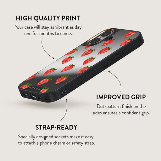 Strawberry Girl - iPhone 16 Case 6