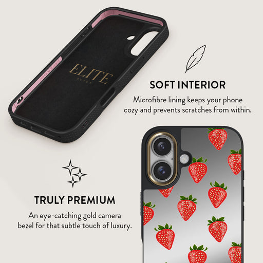 Strawberry Girl - iPhone 16 Case 7