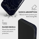 Drifting Shores - Line Art iPhone 15 Case 8