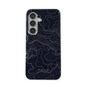Drifting Shores - Line Art Samsung Galaxy S24 Case