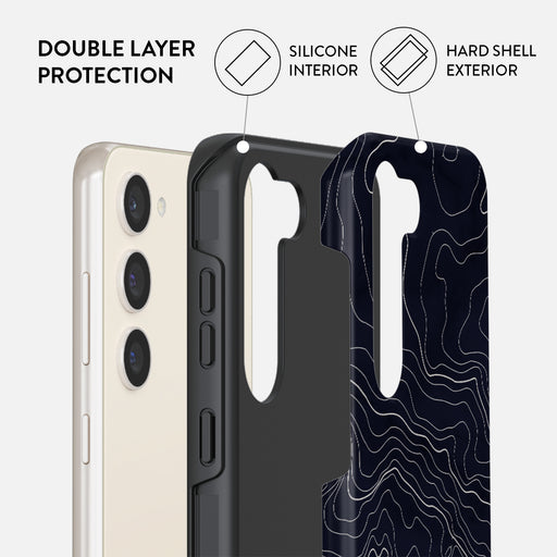 Drifting Shores - Line Art Samsung Galaxy S23 Plus Case 6