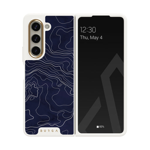 Drifting Shores - Line Art Samsung Galaxy Z Fold 5 Case 26