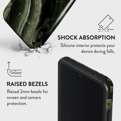Misty Forest - Green Marble Samsung Galaxy A23 4G / 5G Case 4