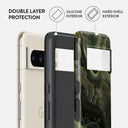 Misty Forest - Green Marble Google Pixel 8 Pro Case 2