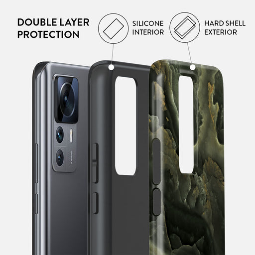 Misty Forest - Green Marble Xiaomi 12T Case 2