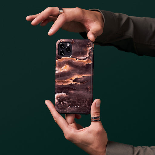 Fire Wood - Brown Marble iPhone 16 Case 21