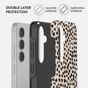 Almond Latte - Cute Samsung Galaxy S24 FE Case 2