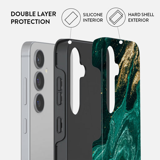 Emerald Pool - Elegant Samsung Galaxy S24 FE Case 2