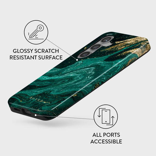 Emerald Pool - Elegant Samsung Galaxy S24 FE Case 3