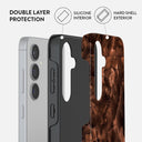 Toasted Chestnut - Brown Samsung Galaxy S24 FE Case 2