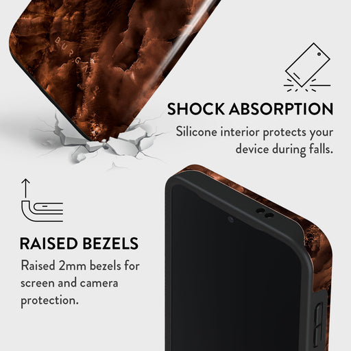 Toasted Chestnut - Brown Samsung Galaxy S24 FE Case 4