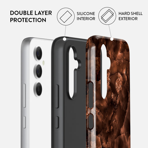 Toasted Chestnut - Brown Samsung Galaxy A55 Case 2