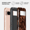 Toasted Chestnut - Brown Google Pixel 8a Case 2