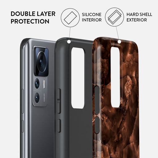 Toasted Chestnut - Brown Xiaomi 12T Pro Case 2