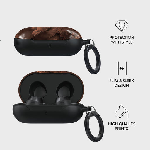 Toasted Chestnut - Brown Samsung Galaxy Buds Plus Case 4