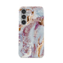 Frozen Leaves - Cute Marble Samsung Galaxy S24 Plus Case 5