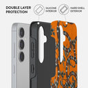 Bitter Apricot - Snake Samsung Galaxy S24 FE Case 2