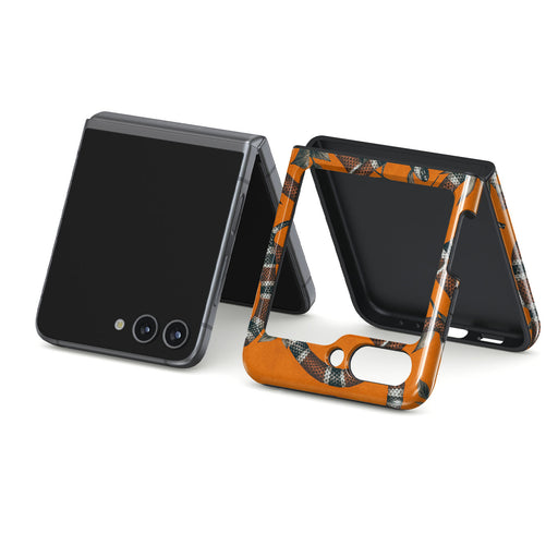 Bitter Apricot - Snake Samsung Galaxy Z Flip 5 Case 11