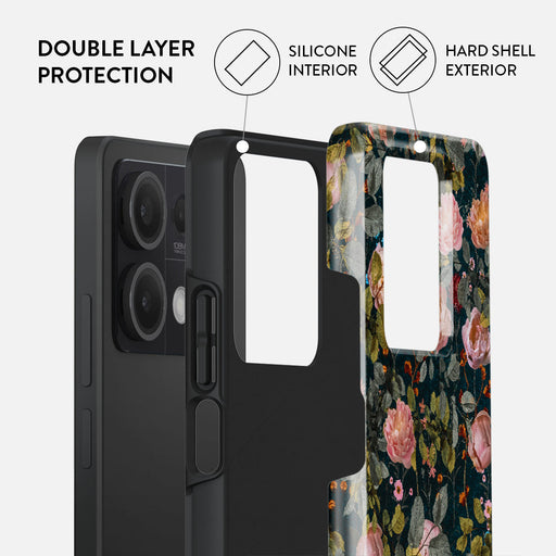 Bloomy Garden - Vintage Xiaomi Redmi Note 13 5G Case 2