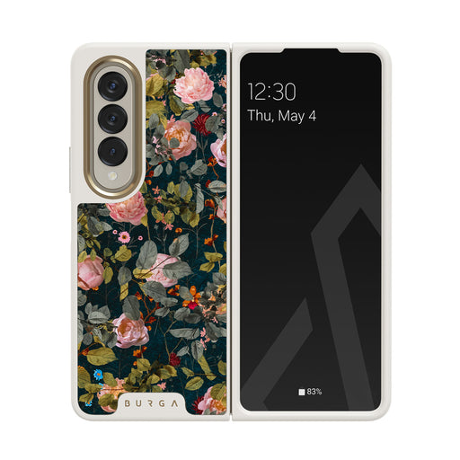 Bloomy Garden - Vintage Samsung Galaxy Z Fold 4 Case