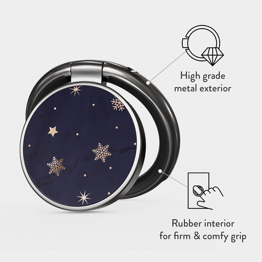 Midnight Kiss - Star Adhesive Ring Holder 2