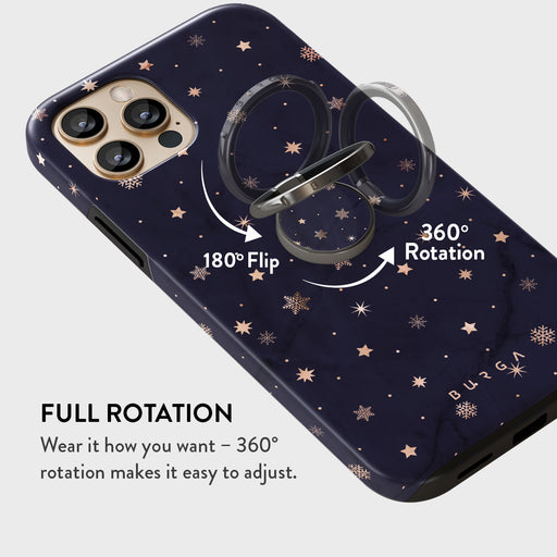 Midnight Kiss - Star Adhesive Ring Holder 3