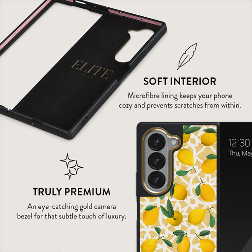 Lemon Juice - Samsung Galaxy Z Fold 6 Case 6