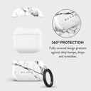 Satin White - Marble AirPods 4 Case 2